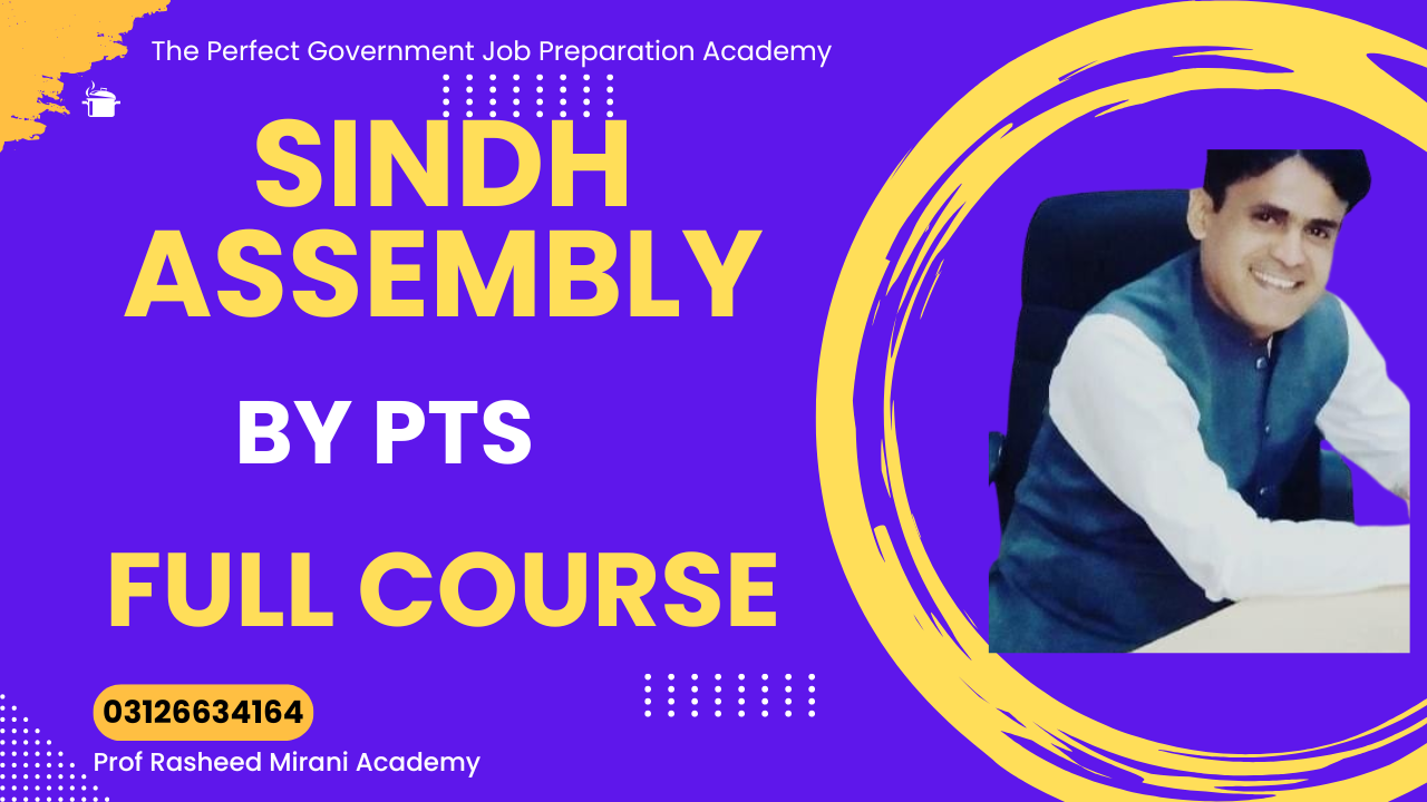 Sindh Assembly Jobs by PTS